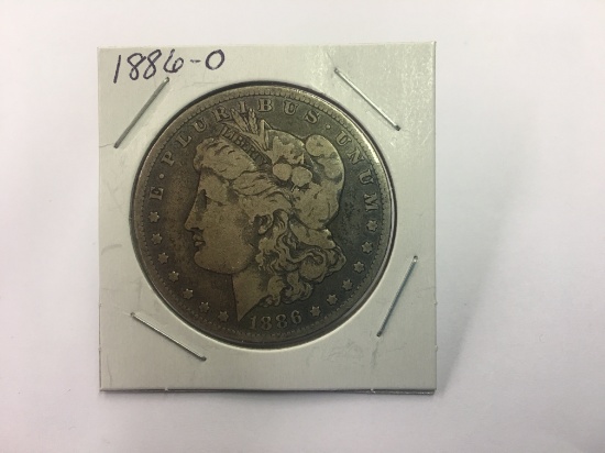 1886-O Morgan Silver Dollar