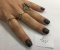 Lot of 3 Ladys Rings