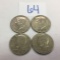 1973 4 Kennedy Half Dollar Coin