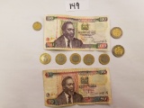 Lot of Kenyan Coins and Shillings