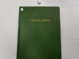 LINCOLN CENTS COLLECTION BOOK (INCOMPLETE) STARTING AT 1909