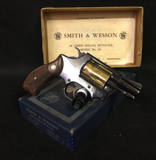 Smith & Wesson .38 Chiefs Special Model 36