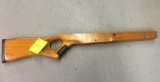 Wooden Rifle Stock, Thumbhole