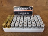 Mismatch Box of 45 Auto Ammunition