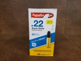 Aguila .22 Super Extra Standard Velocity Ammunition