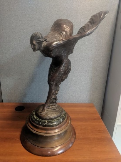 Charles Sykes Bronze Sculpture Spirit of Ecstasy