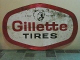 Gillette Tires Vintage Service Station Sign