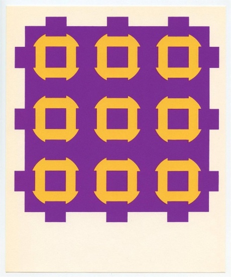 Signed Victor Vasarely Procion, 1968 - Limited Edition