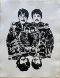 Beatles Screen Print