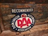 Dominion Auto Association 2 Sided Sign