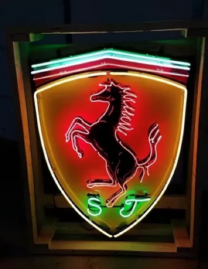 Ferrari Neon Sign