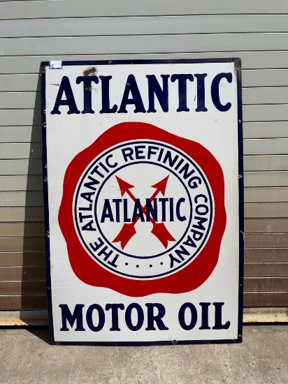Large Atlantic Oil Sign