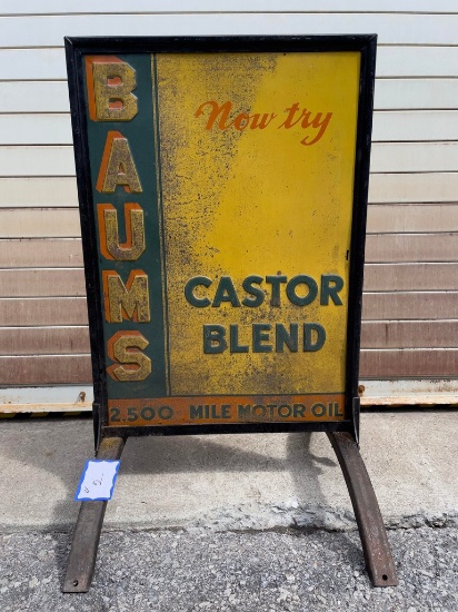 Baums Castrol Blend Sign