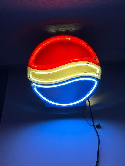 Vintage Neon  Pepsi Sign