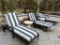 Three Patio Lounge Chairs