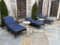 Three Patio Lounge Chairs