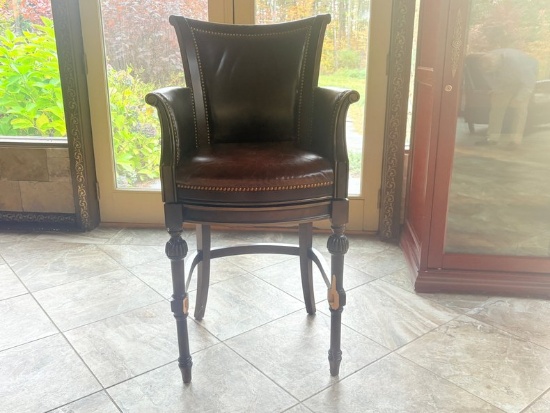 Leather Bar Stool