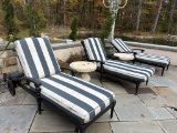 Three Patio Lounge Chairs