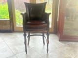 Leather Bar Stool