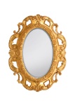 A Baroque Style Gilt Wall Mirror Late 20th/early 21st Century