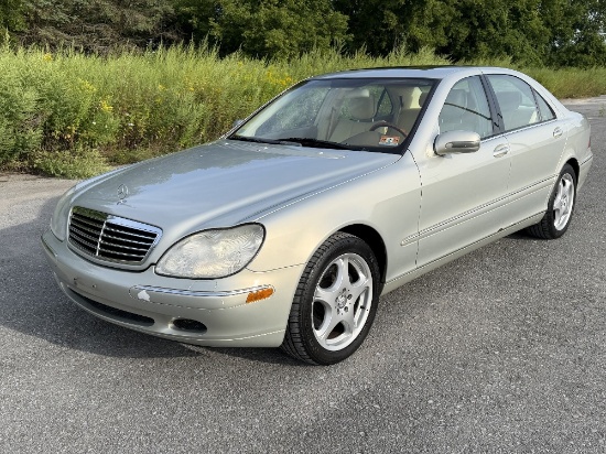 2000 Mercedes Benz S500 Designo Silver Edition Sedan