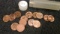 Partial Roll (14 coins) very nice BU wheat cents