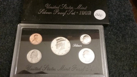 1992 SILVER Proof Set