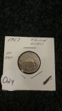 1867 Shield Nickel