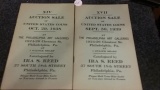 1938 & 1939 Coin Auction Sale Catalogs