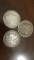 Here's a trio of thoroughly enjoyed Morgan Dollars