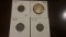 1865 and 1874 Indian cents, 2004-S Proof Deep Cameo SAC Dollar and 1868