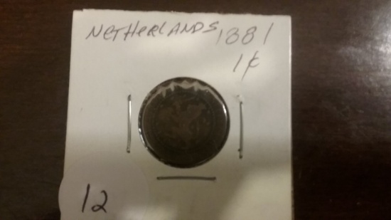 Netherlands 1881 1 Cent