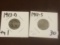 1913-D type 1 and 1918-S Buffalo Nickels