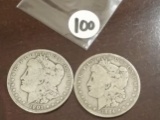 1901-O and 1884 Morgan Dollars
