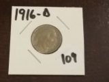 1916-D Buffalo Nickel