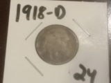 1918-D Buffalo Nickel