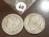 1900-O and 1881 Morgan Dollars