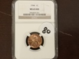 NGC 1944 MS-65 RED Wheat Cent