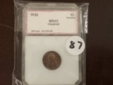 PCI 1935 MS-63 Wheat Cent