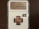 NGC 2009 Brilliant Uncirculated One Cent First Day Issue