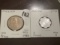Mexico 1985 100 Pesos and Malta 1972 2 mills