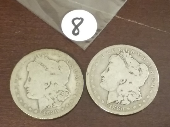 1880 and 1880-O Morgan Dollar