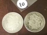1889-O and 1887-O Morgan Dollar