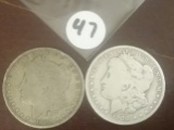 1899-O and 1900-O morgan Dollar