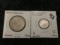 Netherlands Antilles 1954 1/4 gulden, New Zealand 1962 florin