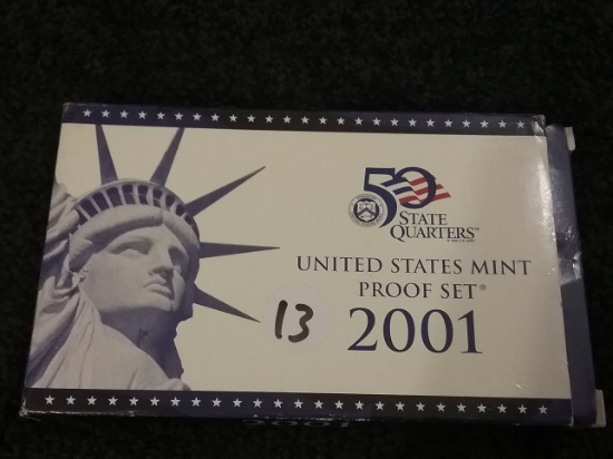 2001 Proof set