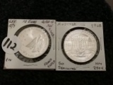 Germany 2008-G 10 euro and Austria 1968 50 schilling proof
