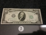 1950-A $10 Green Seal