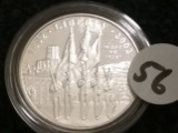 2002 $1 Silver Commemorative  West Point