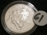 1994 $1 Silver Commemorative World Cup